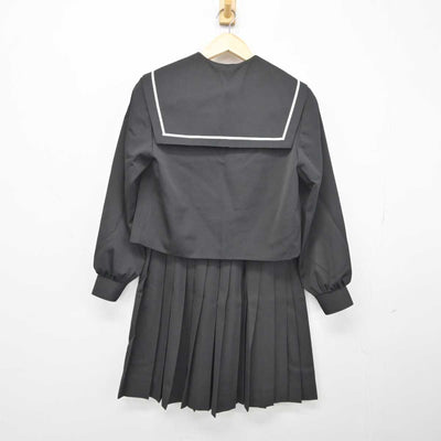 【中古】三重県 成徳中学校 女子制服 4点 (セーラー服・シャツ・スカート) sf045455