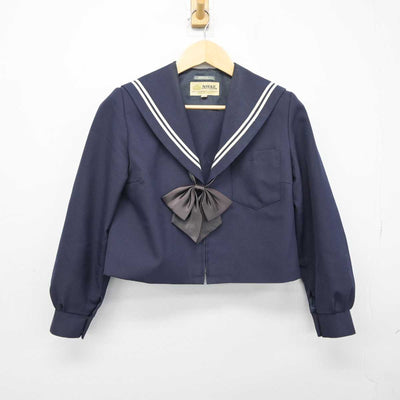 【中古】東京都 中村高等学校 女子制服 3点 (セーラー服・スカート) sf045456