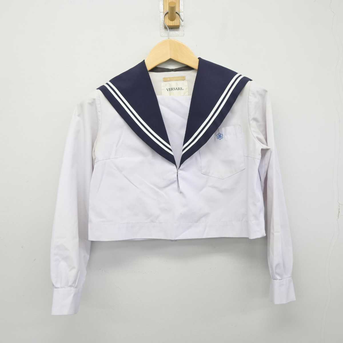 【中古】東京都 中村高等学校 女子制服 2点 (セーラー服・スカート) sf045457