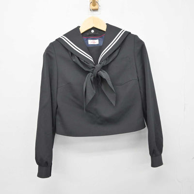 【中古】愛知県 猿投中学校 女子制服 3点 (セーラー服・スカート) sf045462