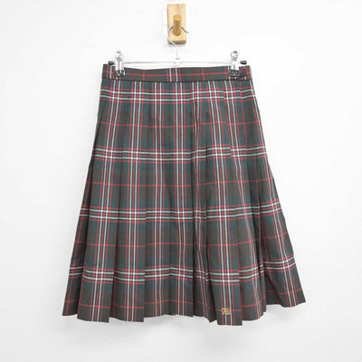 【中古】神奈川県 厚木北高等学校 女子制服 2点 (ベスト・スカート) sf045465