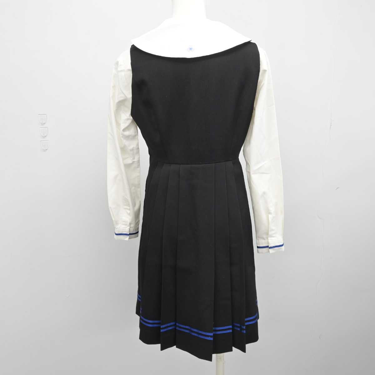 【中古】東京都 瀧野川女子学園高等学校 女子制服 5点 (ブレザー・シャツ・ジャンパースカート) sf045469