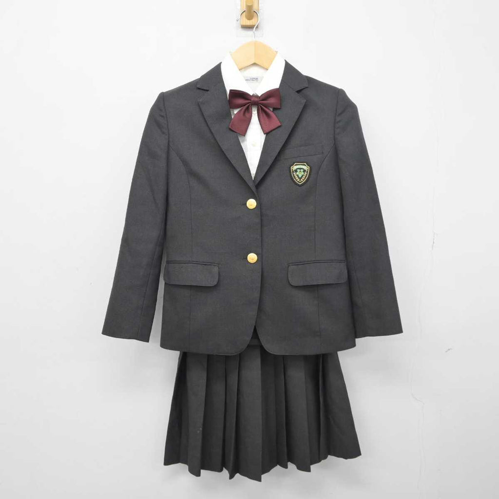 【中古】東京都 昭和第一高等学校 女子制服 5点 (ブレザー・シャツ