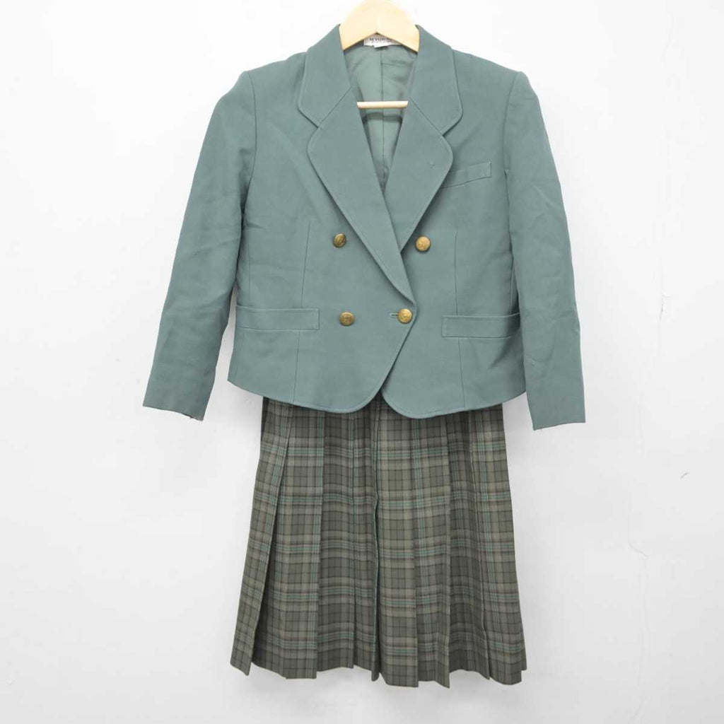 【中古】神奈川県 鎌倉女子大学高等部/旧制服 女子制服 3点 (ブレザー・スカート) sf045475