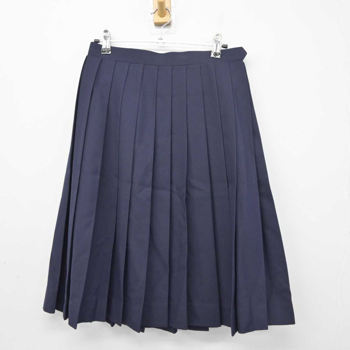 【中古】青森県 裾野中学校 女子制服 3点 (セーラー服・スカート) sf045481