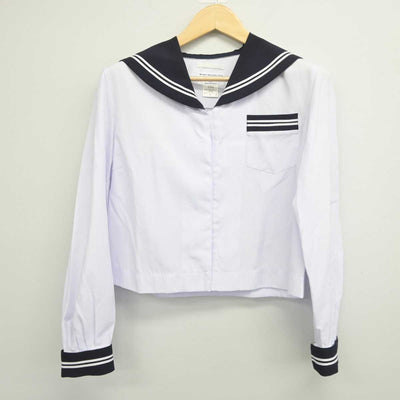 【中古】青森県 裾野中学校 女子制服 2点 (セーラー服・スカート) sf045482