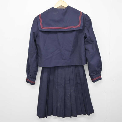 【中古】神奈川県 横浜隼人高等学校 女子制服 3点 (セーラー服・スカート) sf045494