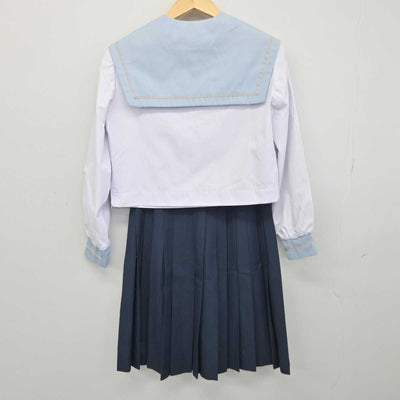 【中古】愛知県 西春高等学校 女子制服 3点 (セーラー服・スカート) sf045499