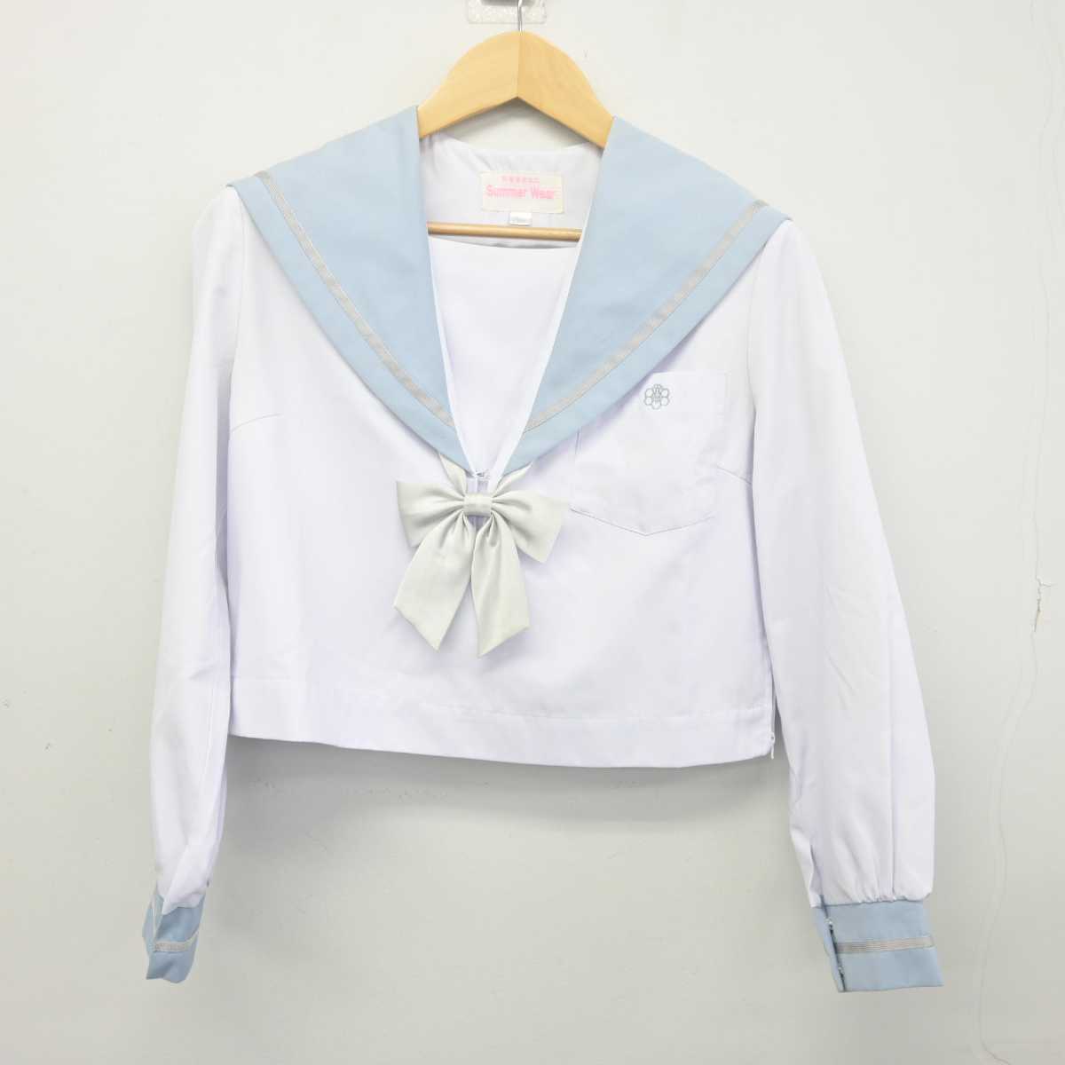 【中古】愛知県 西春高等学校 女子制服 3点 (セーラー服・スカート) sf045499