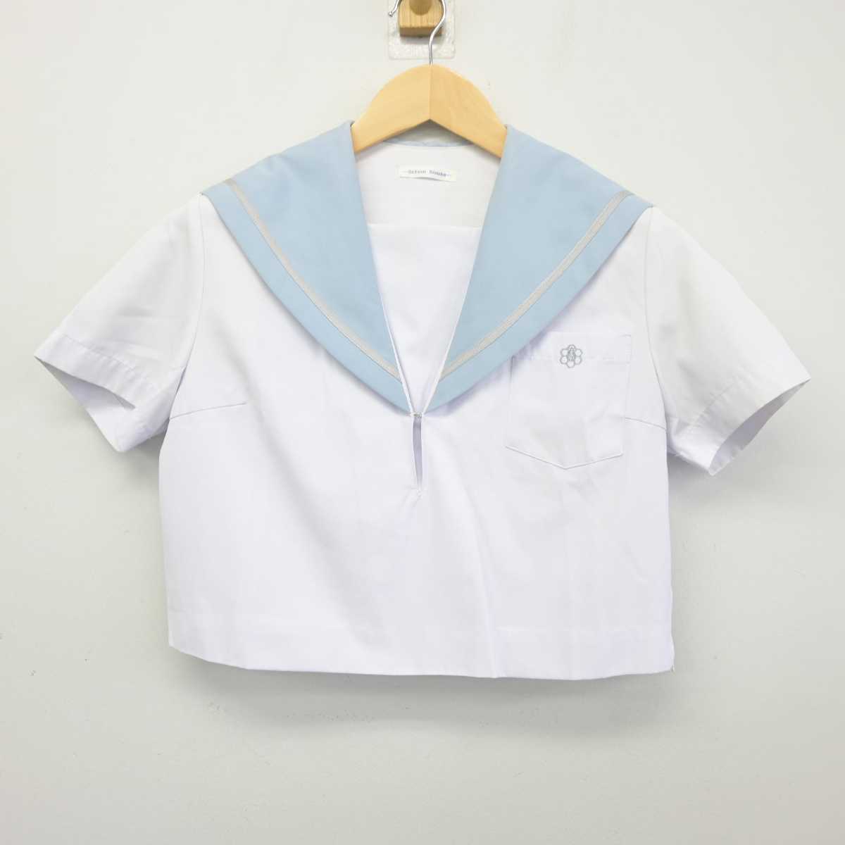 【中古】愛知県 西春高等学校 女子制服 2点 (セーラー服・スカート) sf045500