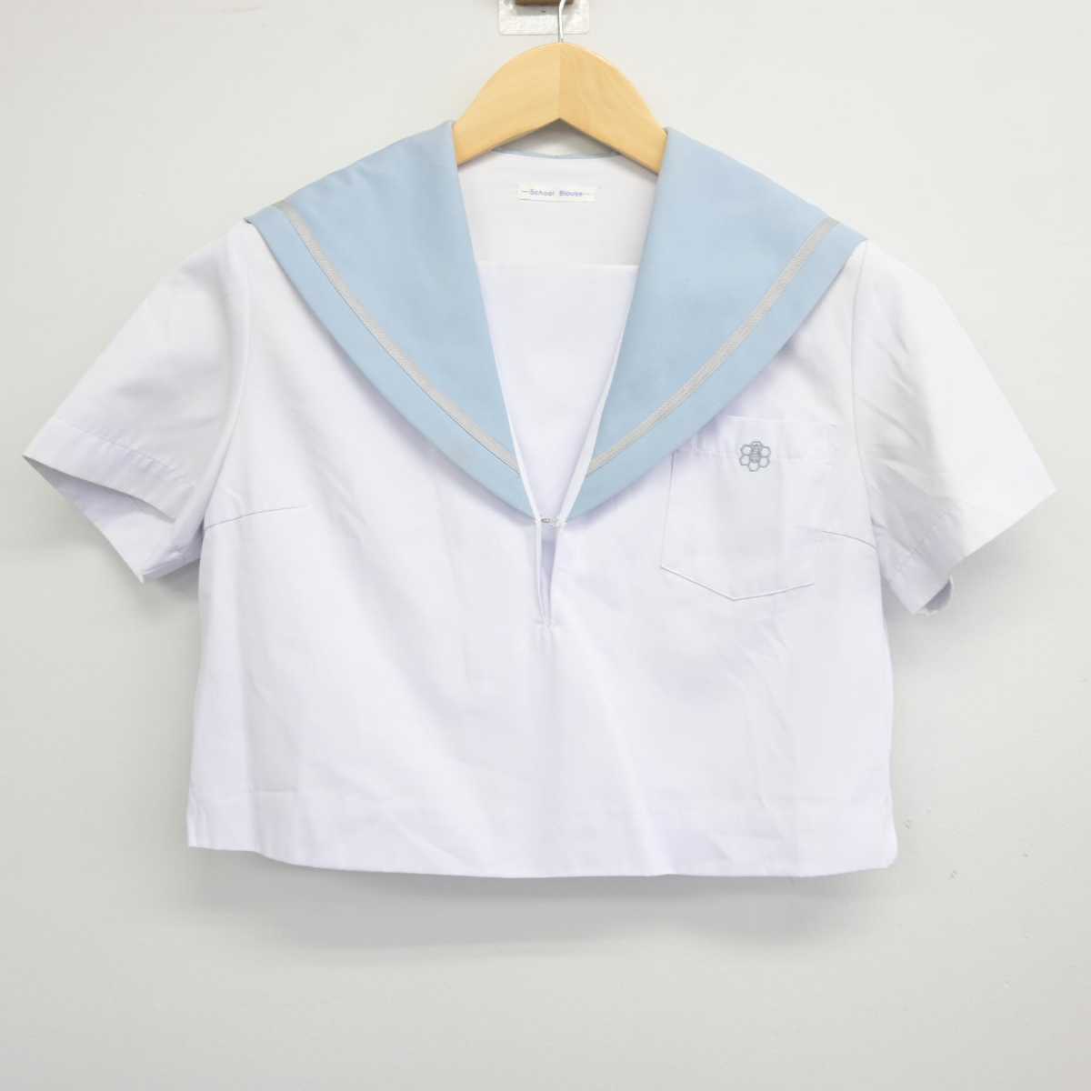 【中古】愛知県 西春高等学校 女子制服 2点 (セーラー服・セーラー服) sf045502