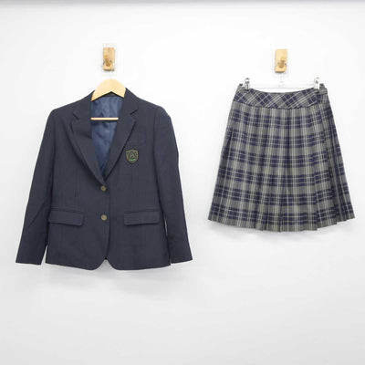 【中古】東京都 目黒高等学校 女子制服 3点 (ブレザー・スカート) sf045503