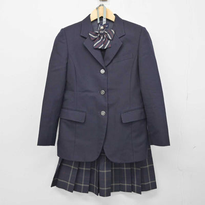 【中古】東京都 駒沢大学高等学校 女子制服 4点 (ブレザー・スカート・スカート) sf045528