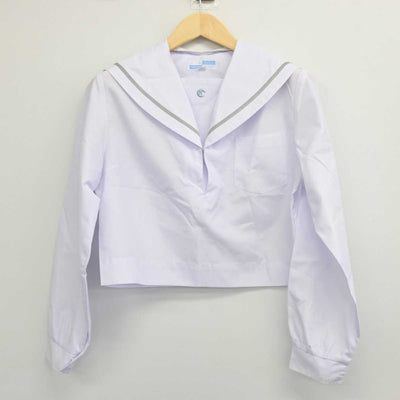 【中古】愛知県 知立高等学校 女子制服 2点 (セーラー服) sf045535