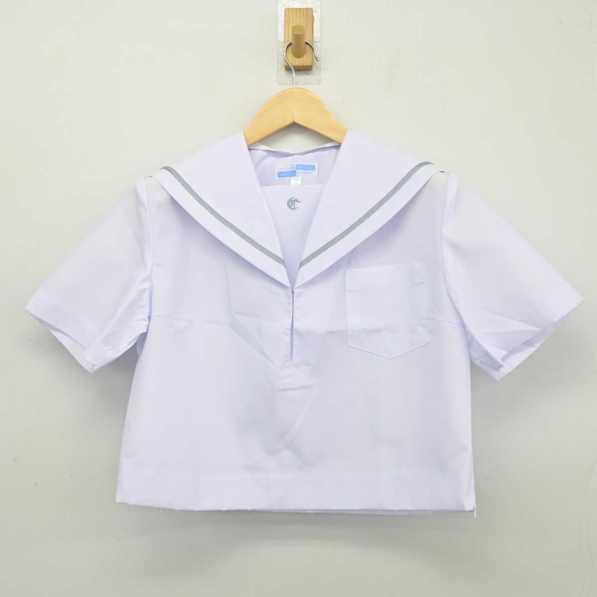 【中古】愛知県 知立高等学校 女子制服 2点 (セーラー服) sf045535