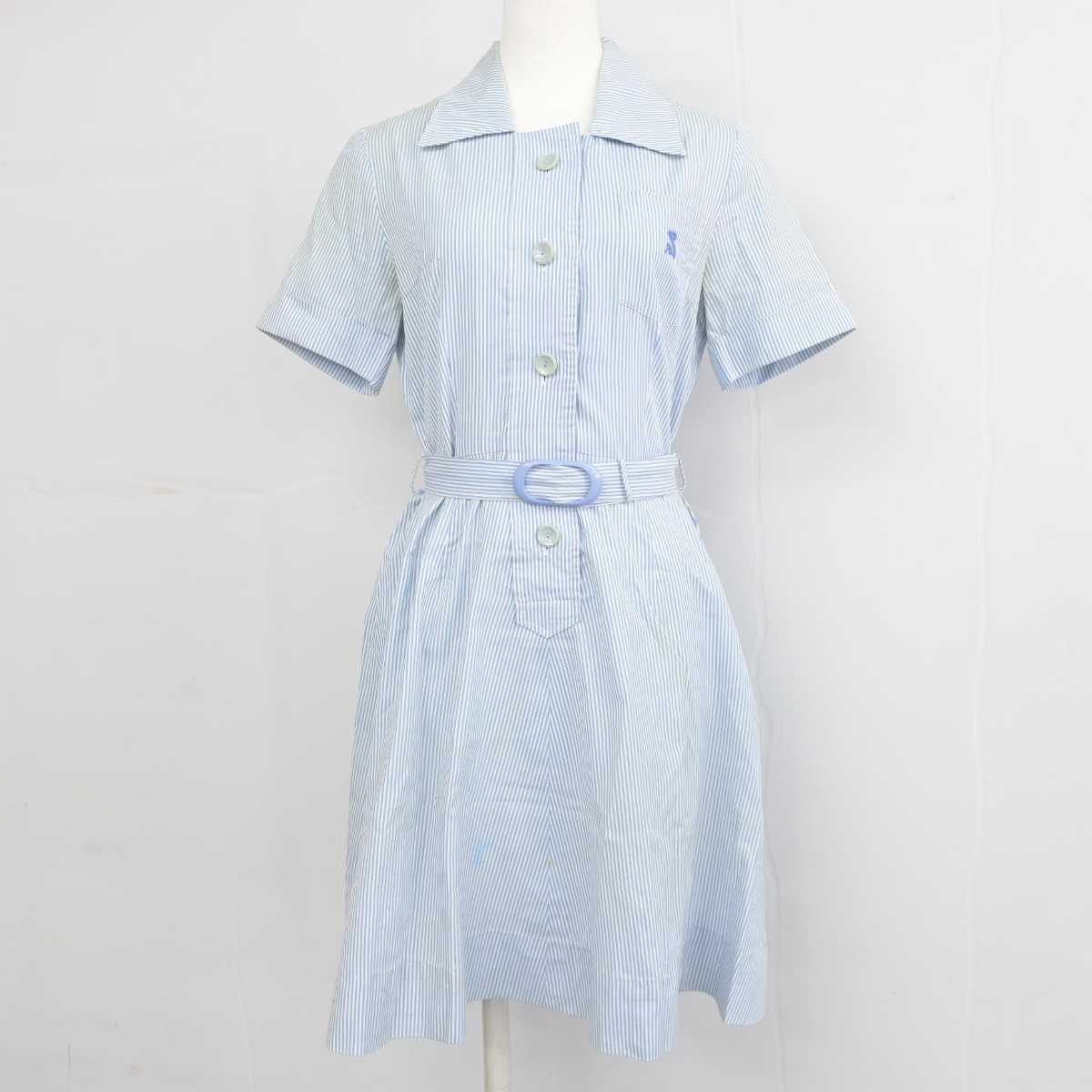 【中古】東京都 頌栄女子学院中学校高等学校 女子制服 1点 (ワンピース) sf045550