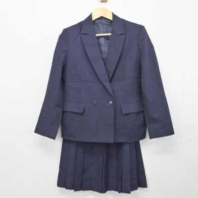 【中古】神奈川県 追浜高等学校 女子制服 3点 (ブレザー・スカート・スカート) sf045552