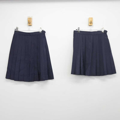 【中古】神奈川県 追浜高等学校 女子制服 3点 (ブレザー・スカート・スカート) sf045552