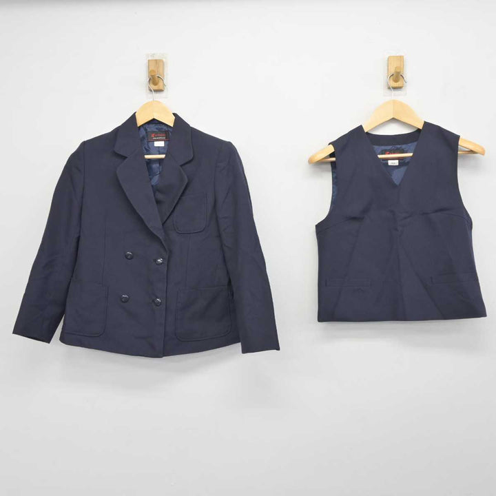中古】群馬県 高崎市立高南中学校 女子制服 5点 (ブレザー