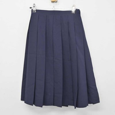 【中古】群馬県 高崎市立高南中学校 女子制服 4点 (ブレザー・ベスト・スカート) sf045557