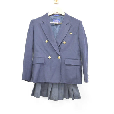 【中古】東京都 五日市高等学校 女子制服 2点 (ブレザー・スカート) sf045568