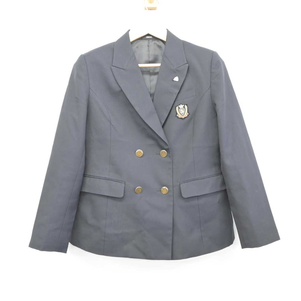 【中古】埼玉県 埼玉栄高等学校 女子制服 5点 (ブレザー・スカート・スカート) sf045579