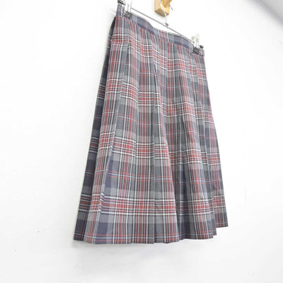 【中古】埼玉県 埼玉栄中学校 女子制服 2点 (スカート) sf045582