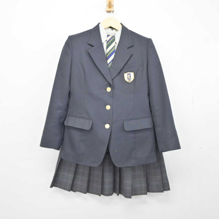 【中古】茨城県 土浦工業高等学校 女子制服 4点 (ブレザー・シャツ・スカート) sf045593 | 中古制服通販パレイド