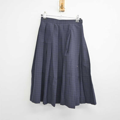 【中古】福岡県 松山中学校 女子制服 3点 (シャツ・シャツ・スカート) sf045601