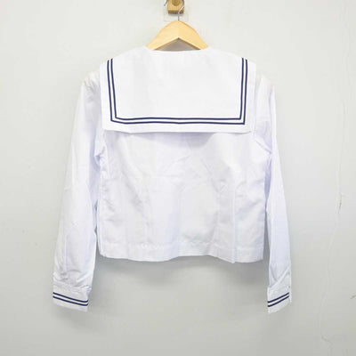 【中古】 学校名不明 女子制服 3点 (セーラー服・スカート) sf045610