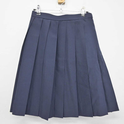 【中古】香川県 琴平高等学校 女子制服 2点 (ベスト・スカート) sf045628