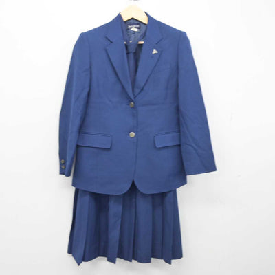 【中古】千葉県 松戸六実高等学校 女子制服 4点 (ブレザー・スカート) sf045637