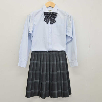 【中古】東京都 飛鳥高等学校 女子制服 4点 (ブレザー・シャツ・スカート) sf045651