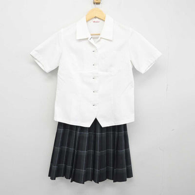 【中古】東京都 飛鳥高等学校 女子制服 2点 (シャツ・スカート) sf045653