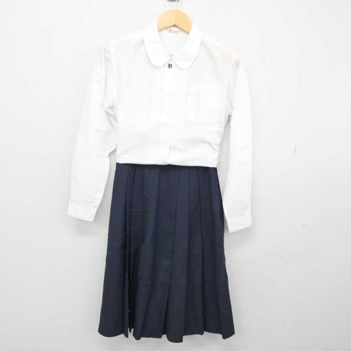 中古】群馬県 新島学園中学校 女子制服 4点 (ブレザー・シャツ・スカート) sf045660 | 中古制服通販パレイド