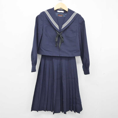 【中古】愛知県 丹陽中学校 女子制服 3点 (セーラー服・スカート) sf045667