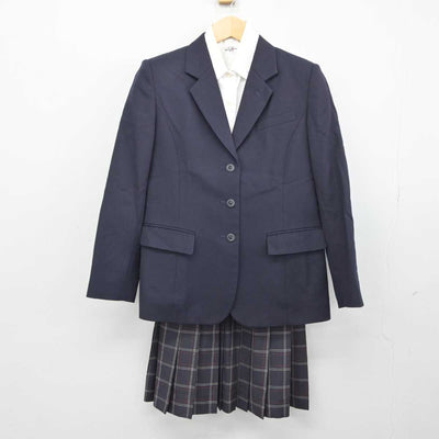 【中古】東京都 東京家政大学附属女子中学校・高等学校 女子制服 3点 (ブレザー・シャツ・スカート) sf045676