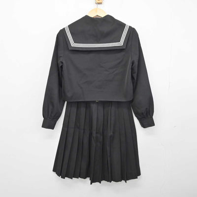 【中古】愛知県 足助中学校 女子制服 2点 (セーラー服・スカート) sf045678