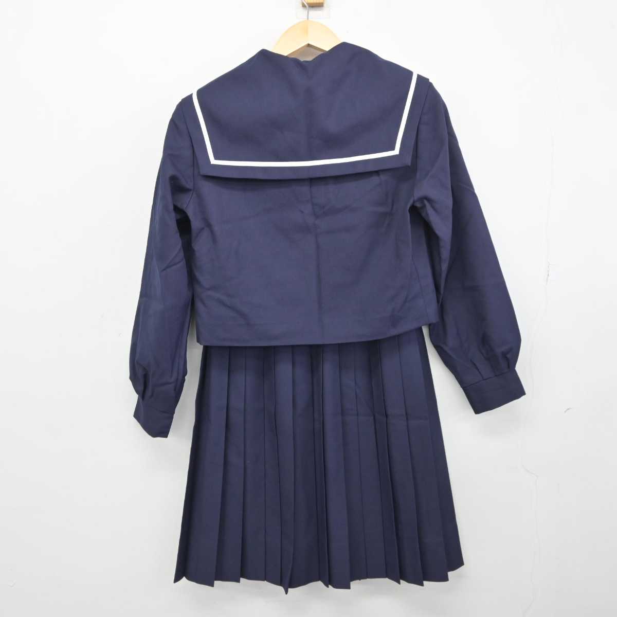 中古】大阪府 一丘中学校 女子制服 3点 (セーラー服・スカート) sf045681 | 中古制服通販パレイド