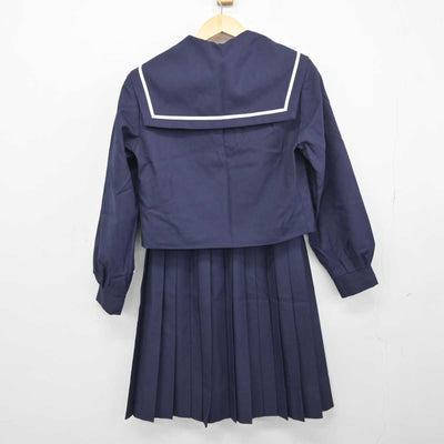 【中古】大阪府 一丘中学校 女子制服 3点 (セーラー服・スカート) sf045681