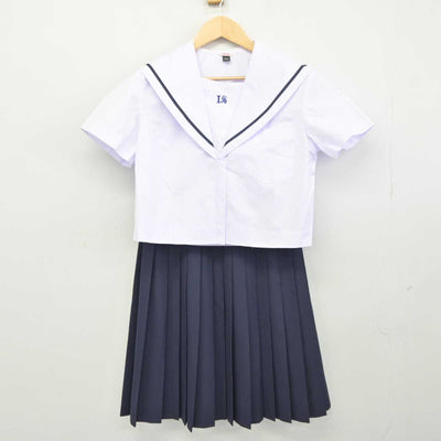 【中古】大阪府 一丘中学校 女子制服 2点 (セーラー服・スカート) sf045682