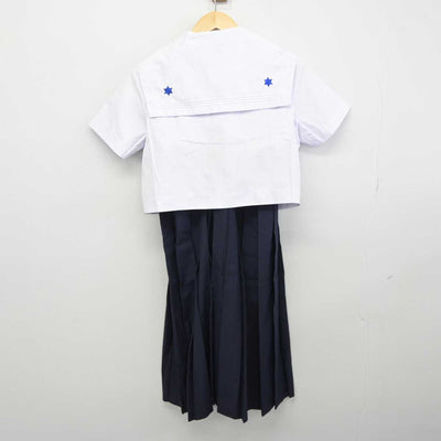 【中古】福岡県 修猷館高等学校 女子制服 4点 (セーラー服・スカート) sf045685