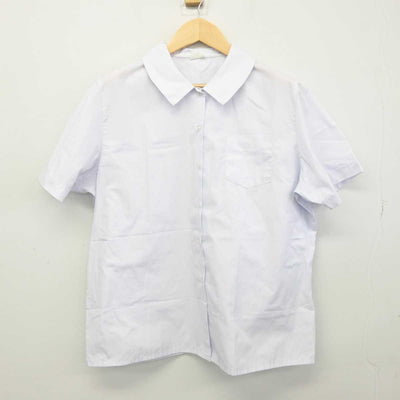 【中古】埼玉県 松山中学校 女子制服 3点 (ベスト・シャツ・スカート) sf045691