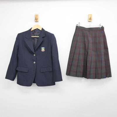 【中古】埼玉県 柏崎総合高等学校 女子制服 4点 (ブレザー・スカート) sf045693