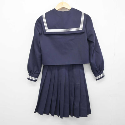 【中古】 学校名不明 女子制服 2点 (セーラー服・スカート) sf045695