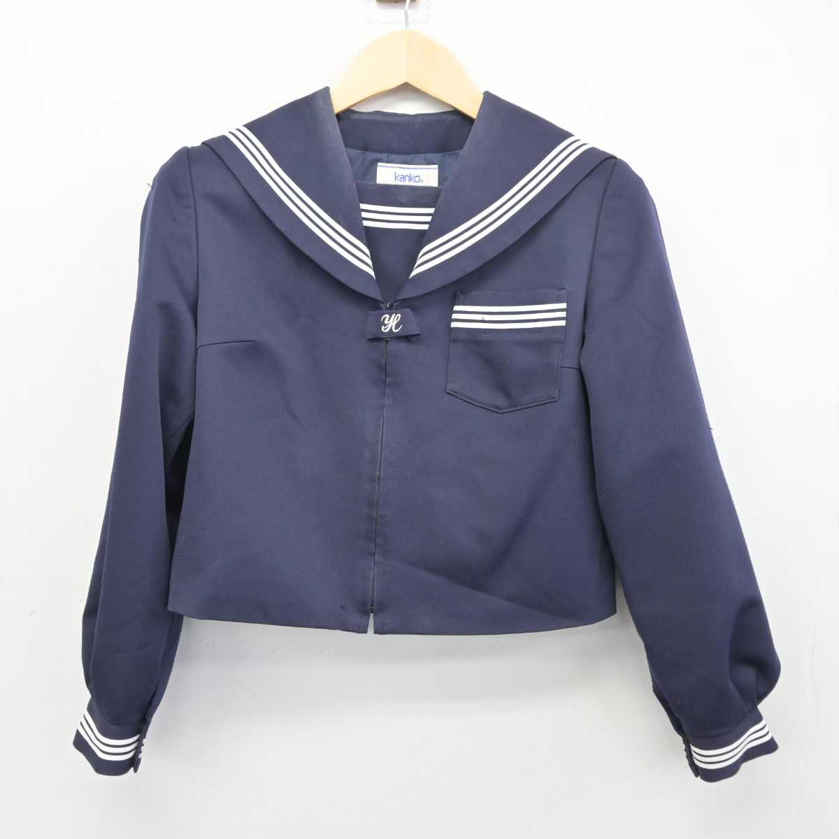 【中古】 学校名不明 女子制服 1点 (セーラー服) sf045697