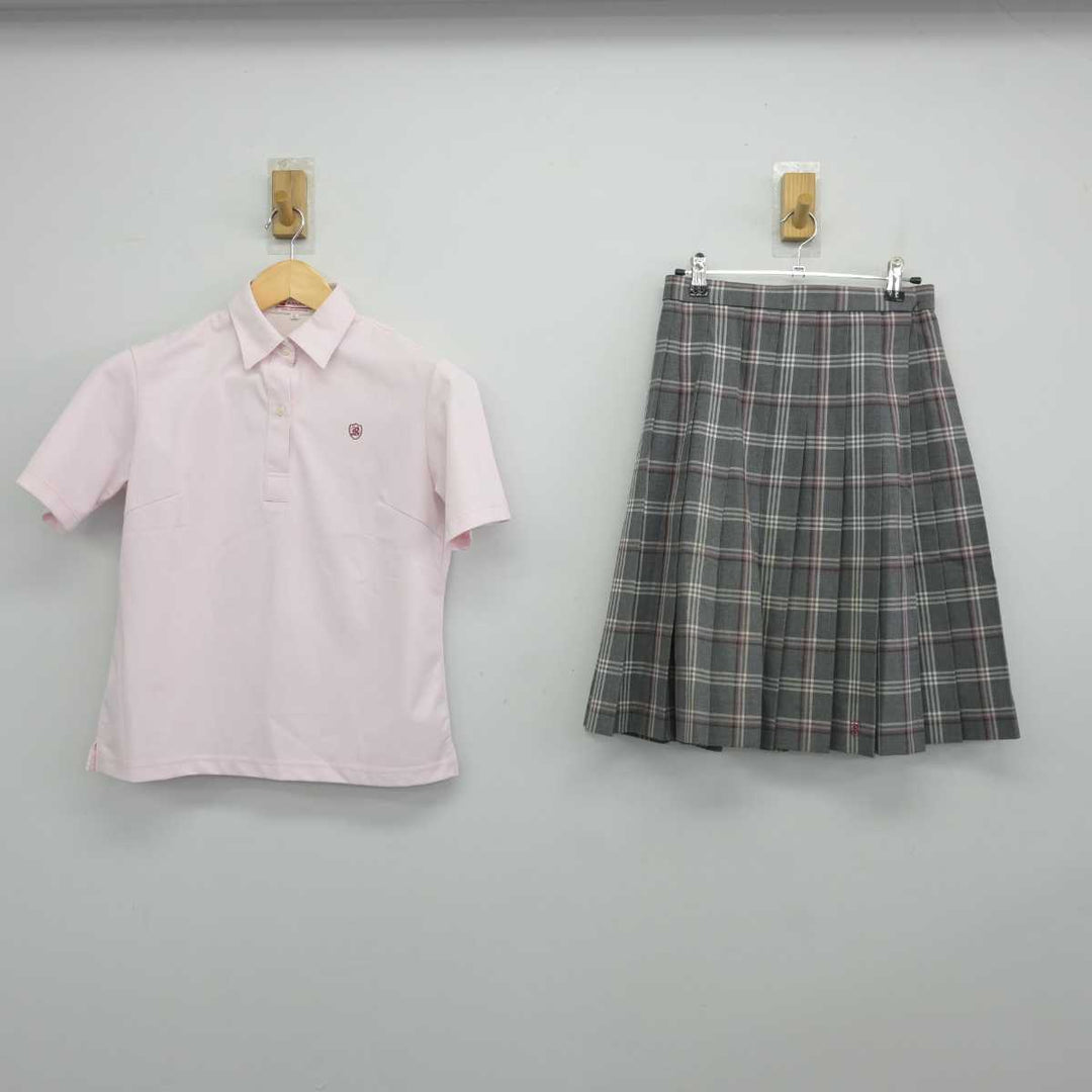 【中古】岡山県 岡山県高梁日新高等学校 女子制服 2点 (シャツ・スカート) sf045708 | 中古制服通販パレイド