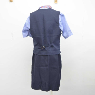 【中古】 マクドナルド 女子制服 4点 (シャツ・ベスト・スカート) sf045719