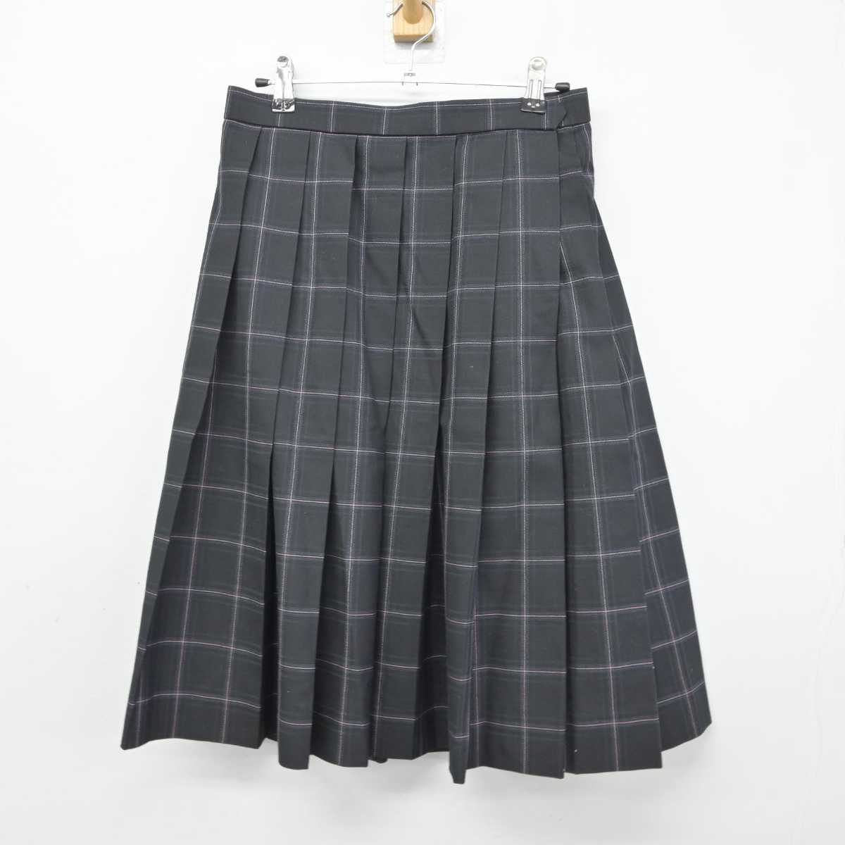 【中古】神奈川県 日本大学藤沢高等学校 女子制服 5点 (ブレザー・ニット・シャツ・スカート) sf045722