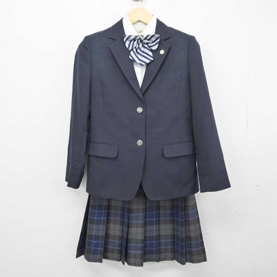 【中古】東京都 東洋大学 京北中学高等学校 女子制服 4点 (ブレザー・シャツ・スカート) sf045730